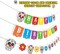 Day of the Dead Happy Birthday Banner Día de los Muertos Papel Picado(Multicolor)